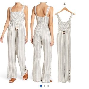 Velvet Heart - Savannah Linen Jumpsuit, L